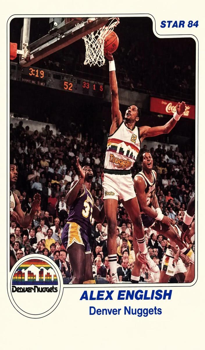 1983 Alex English #186