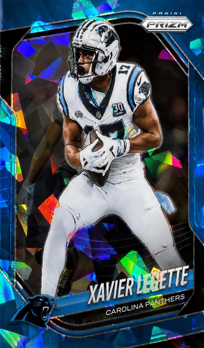 Xavier Legette 2025 Prizm Football card
