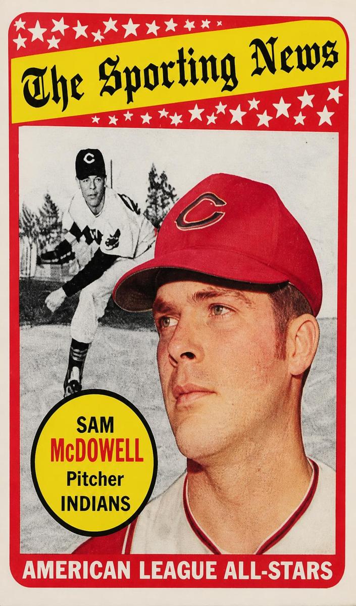 1969 Sam McDowell #435