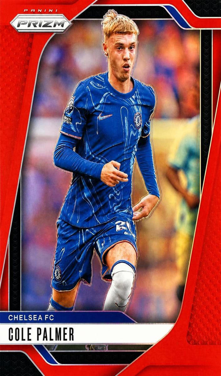 2024 Panini Prizm Premier League Cole Palmer [Red] #90 card