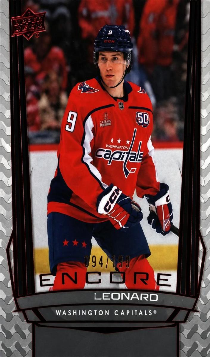 2025 Upper Deck Ryan Leonard [Red] #E-76 card