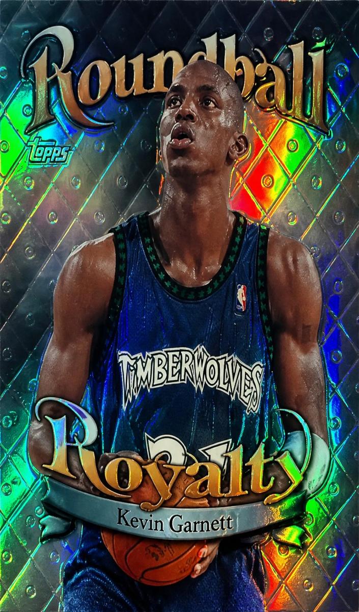 1998 Topps Refractor #R2 Kevin Garnett front