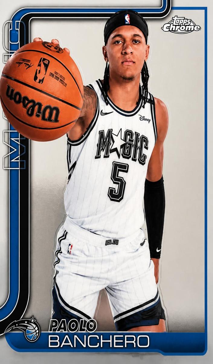 Paolo Banchero 2025 Topps Basketball card