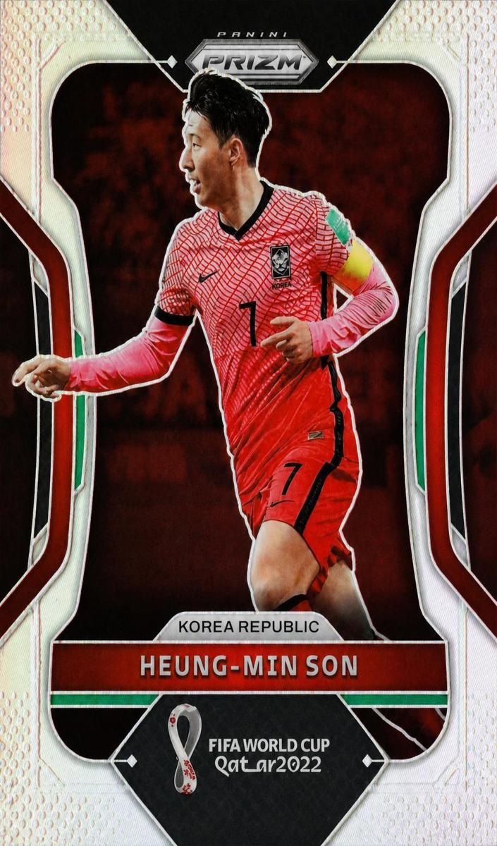 2022 Panini Prizm FIFA World Cup Qatar Heung-Min Son [Silver] #135 card