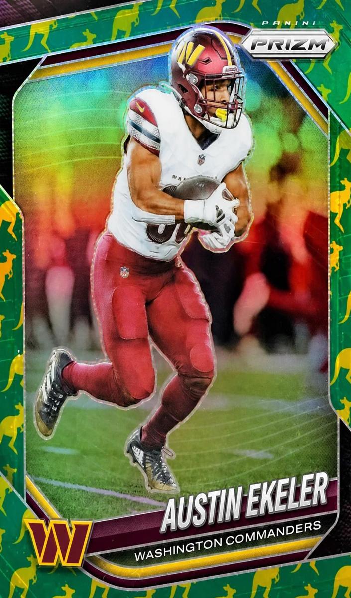 Austin Ekeler 2025 Prizm Football card