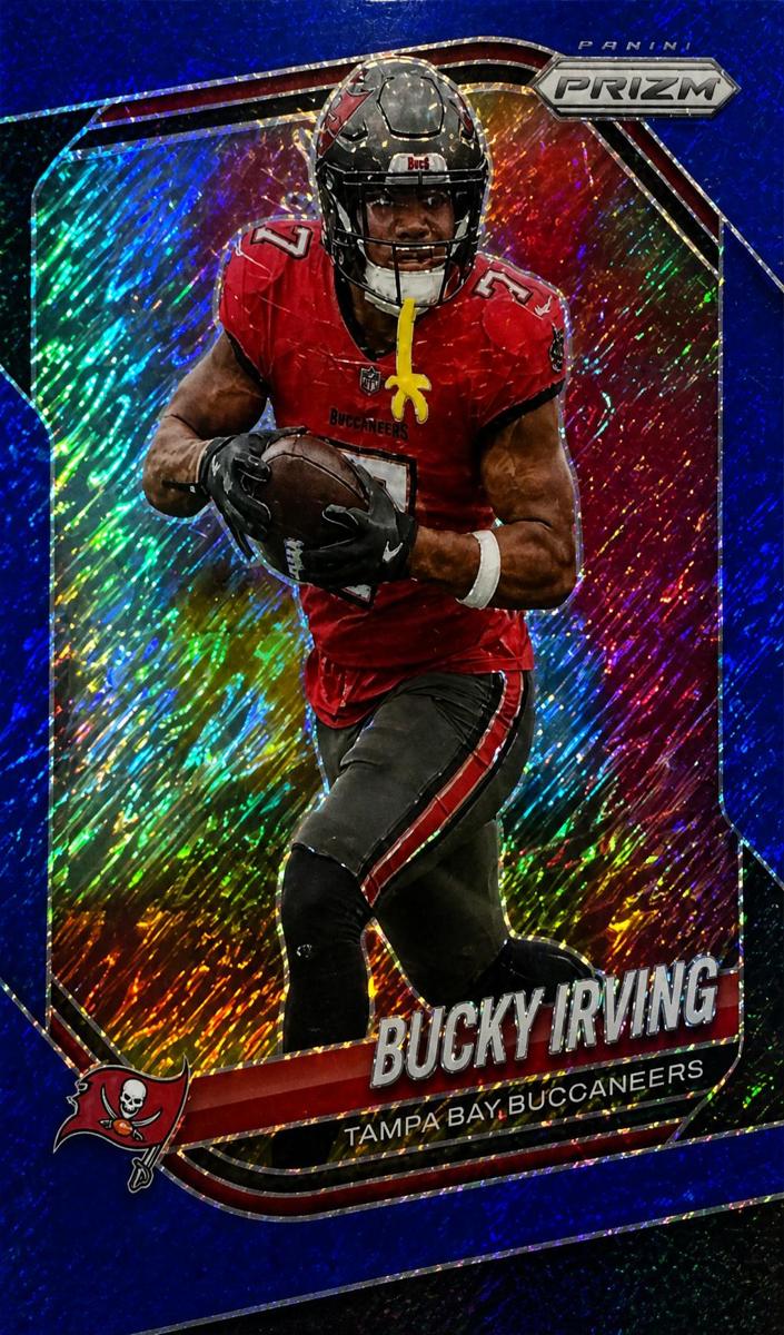 Bucky Irving 2025 Prizm Football card