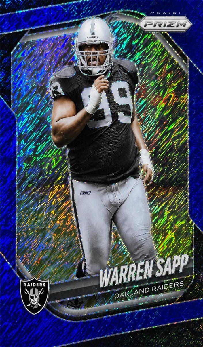 Warren Sapp 2025 Prizm Football card
