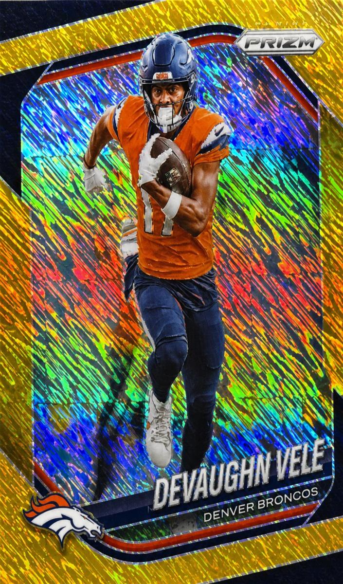 Devaughn Vele 2025 Prizm Football card