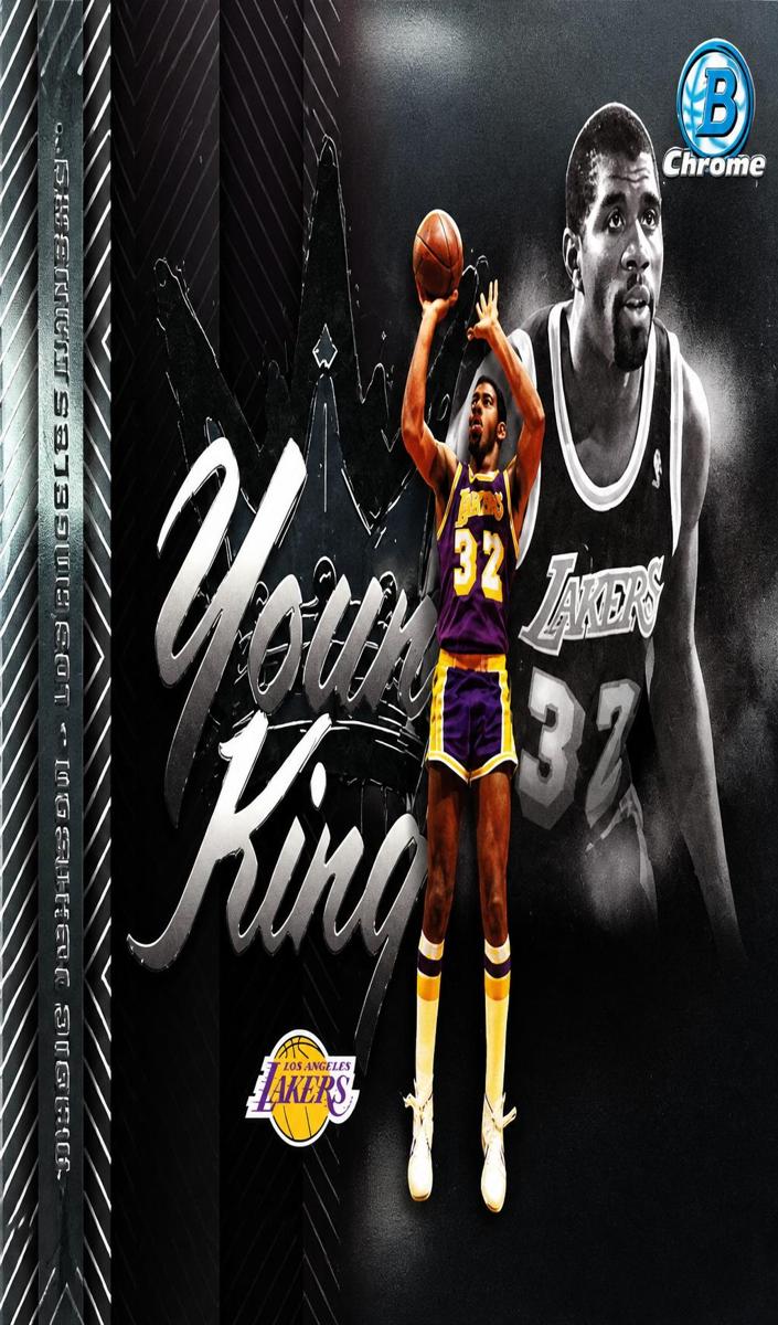 Magic Johnson 2025 Bowman Basketball card