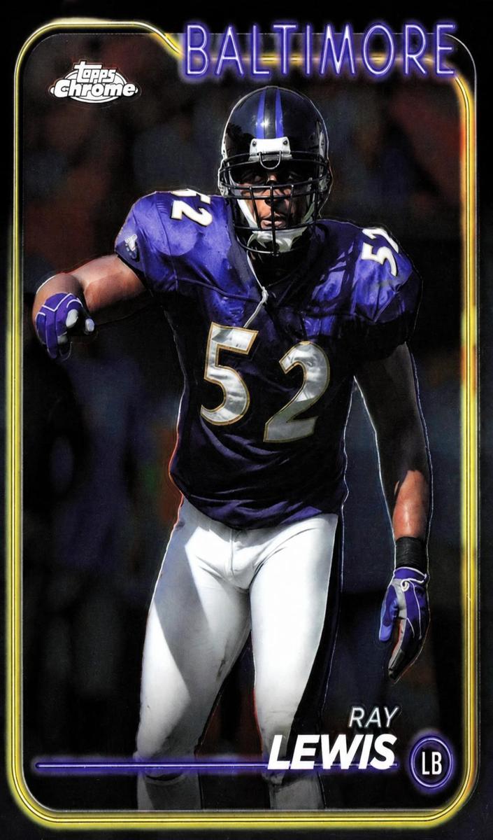 Ray Lewis 2024 Topps Chrome Football card