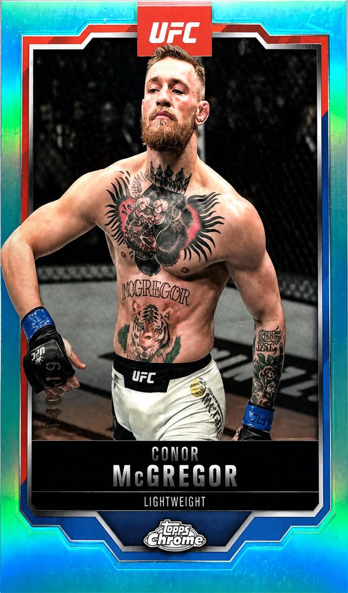 2025 Conor McGregor [Aqua Refractor] #101