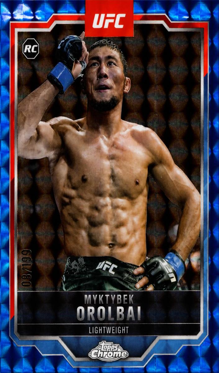 2025 Myktybek Orolbai [Blue Geometric Refractor] #77