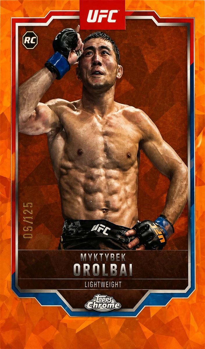 2025 Myktybek Orolbai [Orange Geometric Refractor] #77