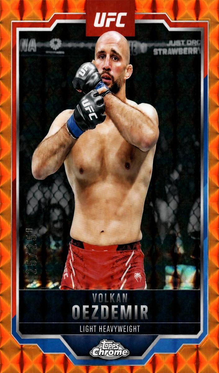 2025 Volkan Oezdemir [Orange Geometric Refractor] #193
