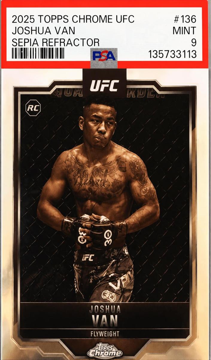 2025 Joshua Van [Sepia Refractor] #136