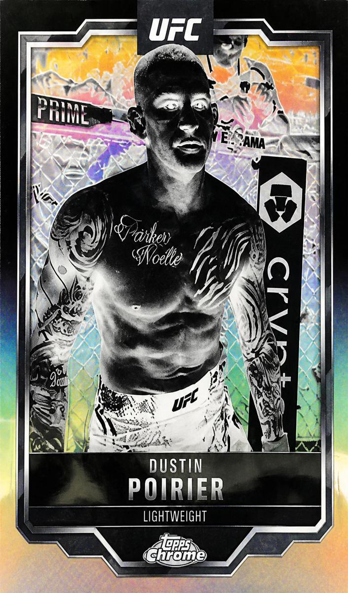 2025 Dustin Poirier [Negative Refractor] #7