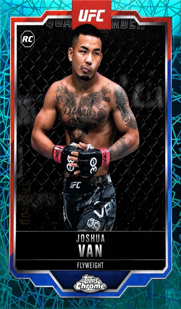 2025 Joshua Van [Teal Lazer Refractor] #136