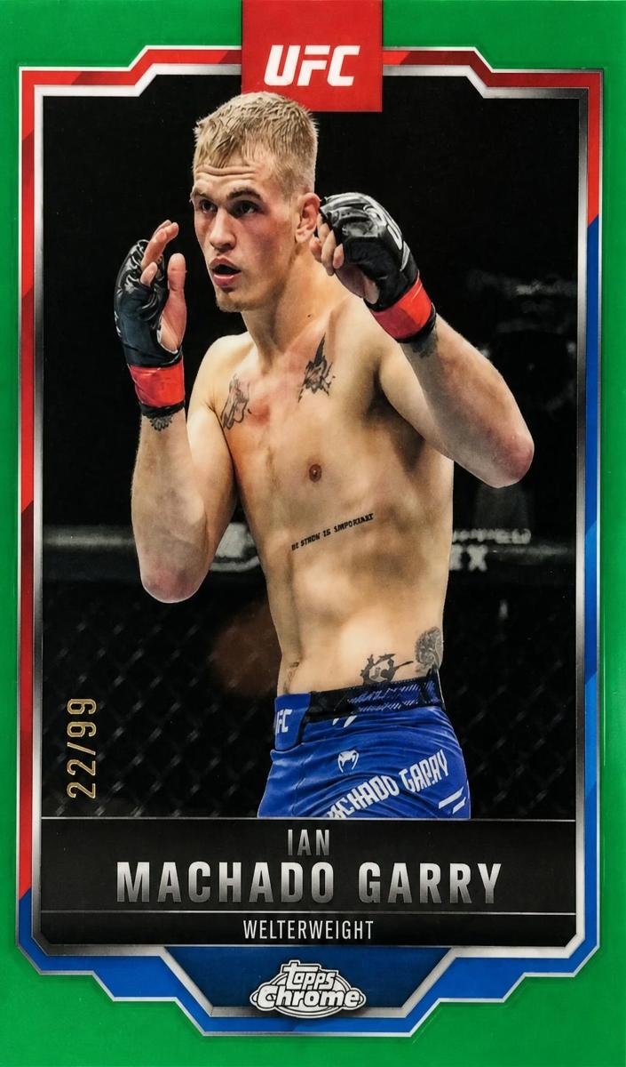 2025 Ian Machado Garry [Green Refractor] #163