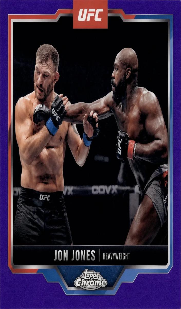 2025 Jon Jones [Purple Refractor] #83