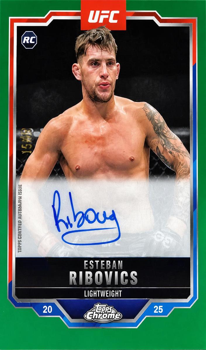 2025 Esteban Ribovics [Green Refractor] #CRA-ER
