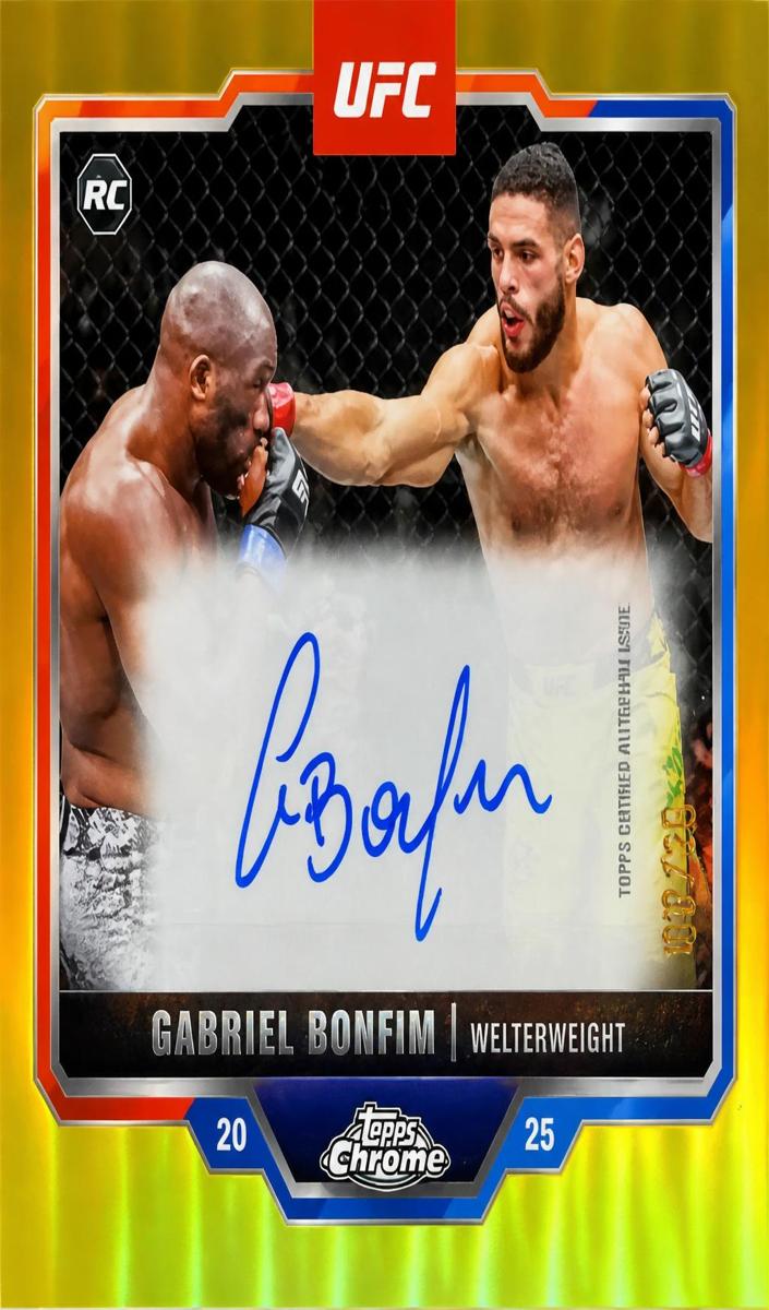 2025 Gabriel Bonfim [Gold Refractor] #CRA-GB