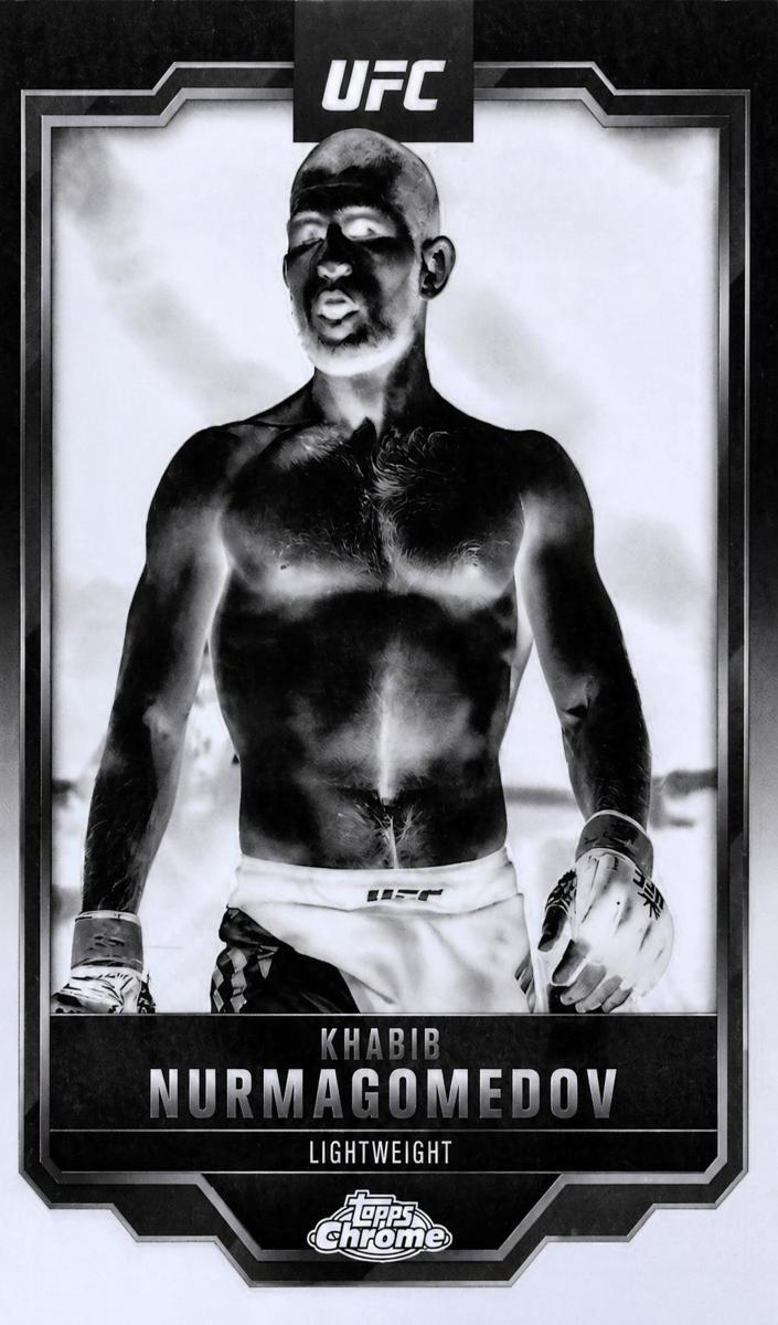 2025 Khabib Nurmagomedov [Negative Refractor] #36