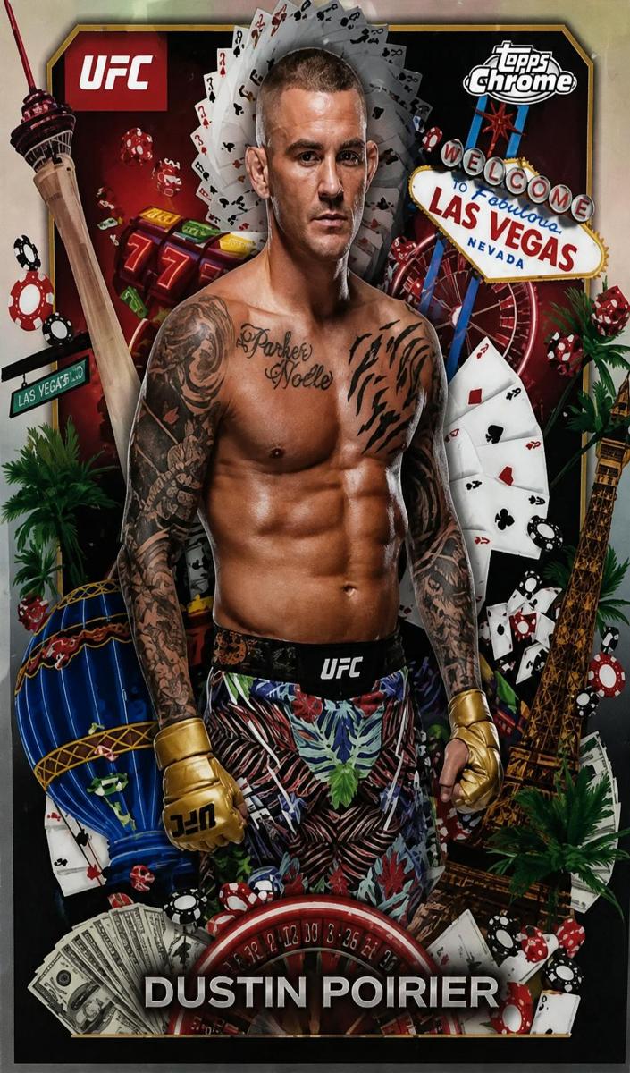 2025 Dustin Poirier #TNS-12