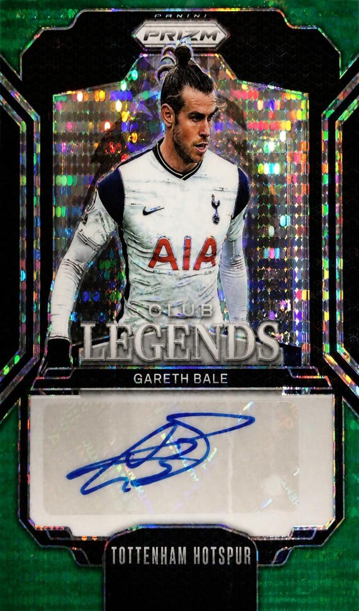2024 Panini Prizm Premier League Gareth Bale [Blue Shimmer] #CL-GB card