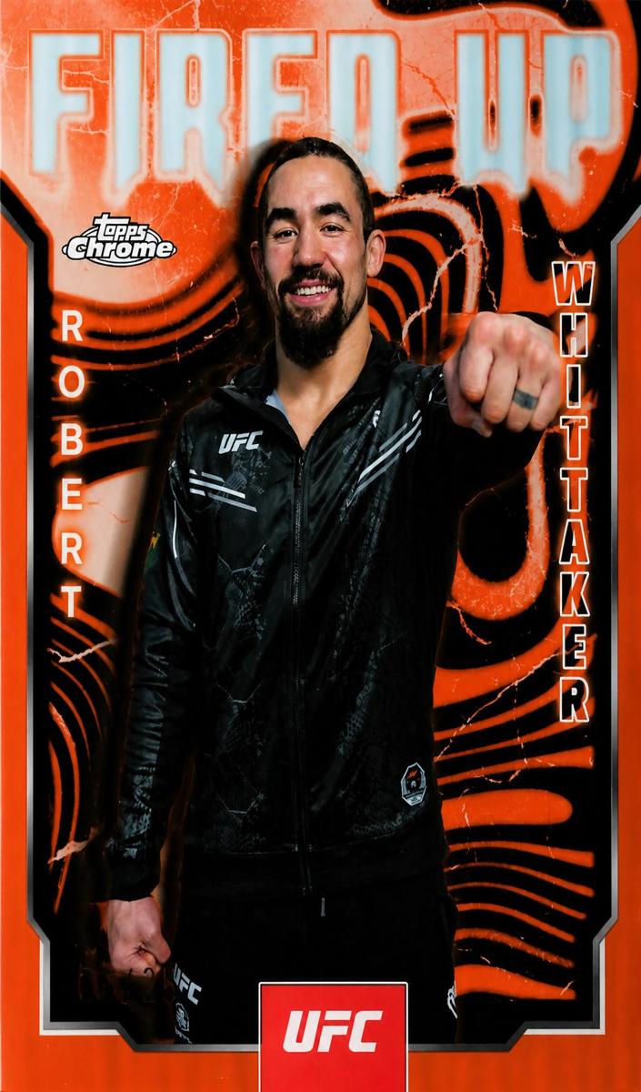2025 Robert Whittaker [Orange] #FUP-11