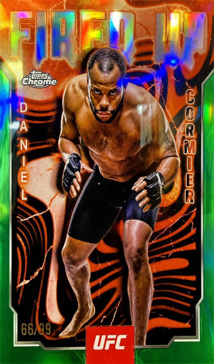 2025 Daniel Cormier [Red White Blue Refractor] #FUP-10