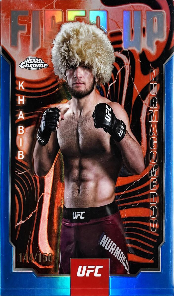2025 Khabib Nurmagomedov [Blue Refractor] #FUP-1