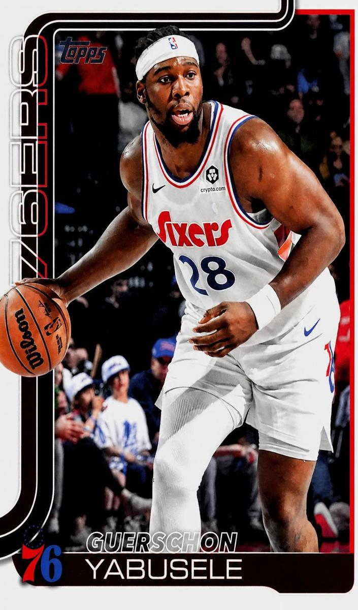 Guerschon Yabusele 2025 Topps Basketball card