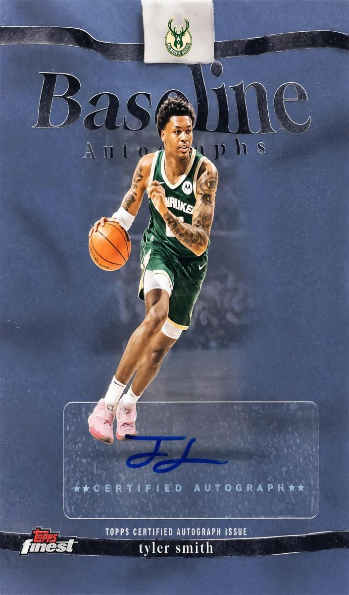 2025 Topps Finest Tyler Smith #BA-TS card