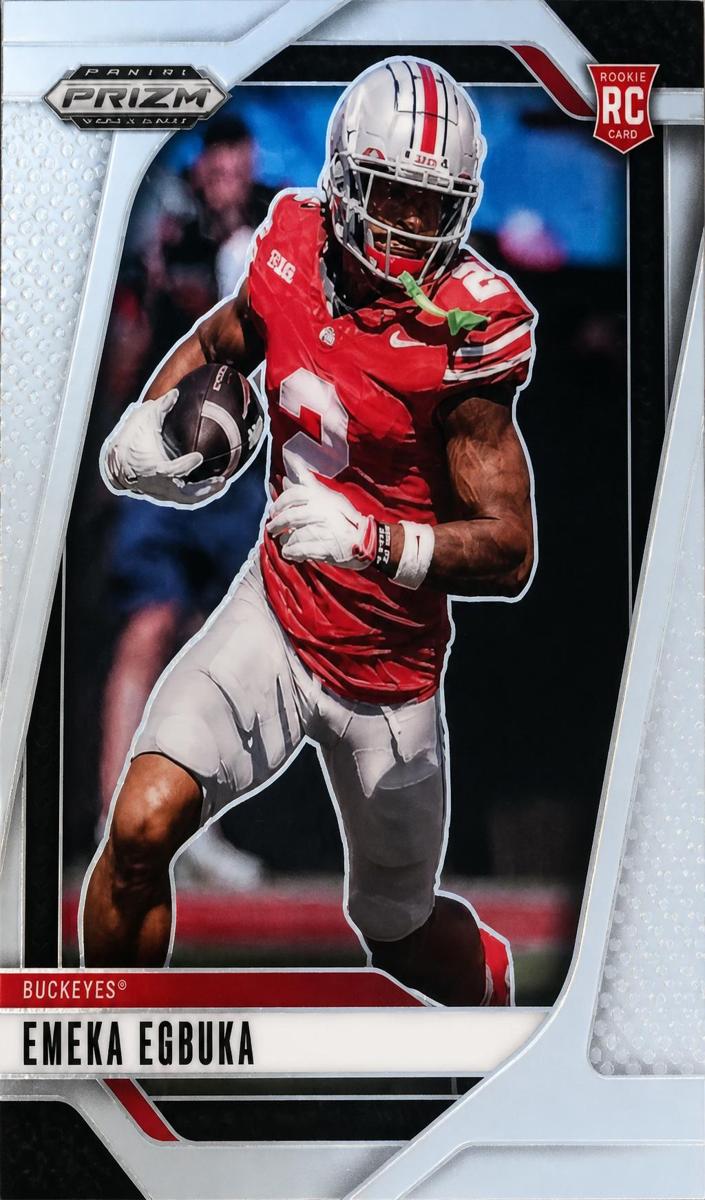 Emeka Egbuka 2025 Prizm Draft Picks card