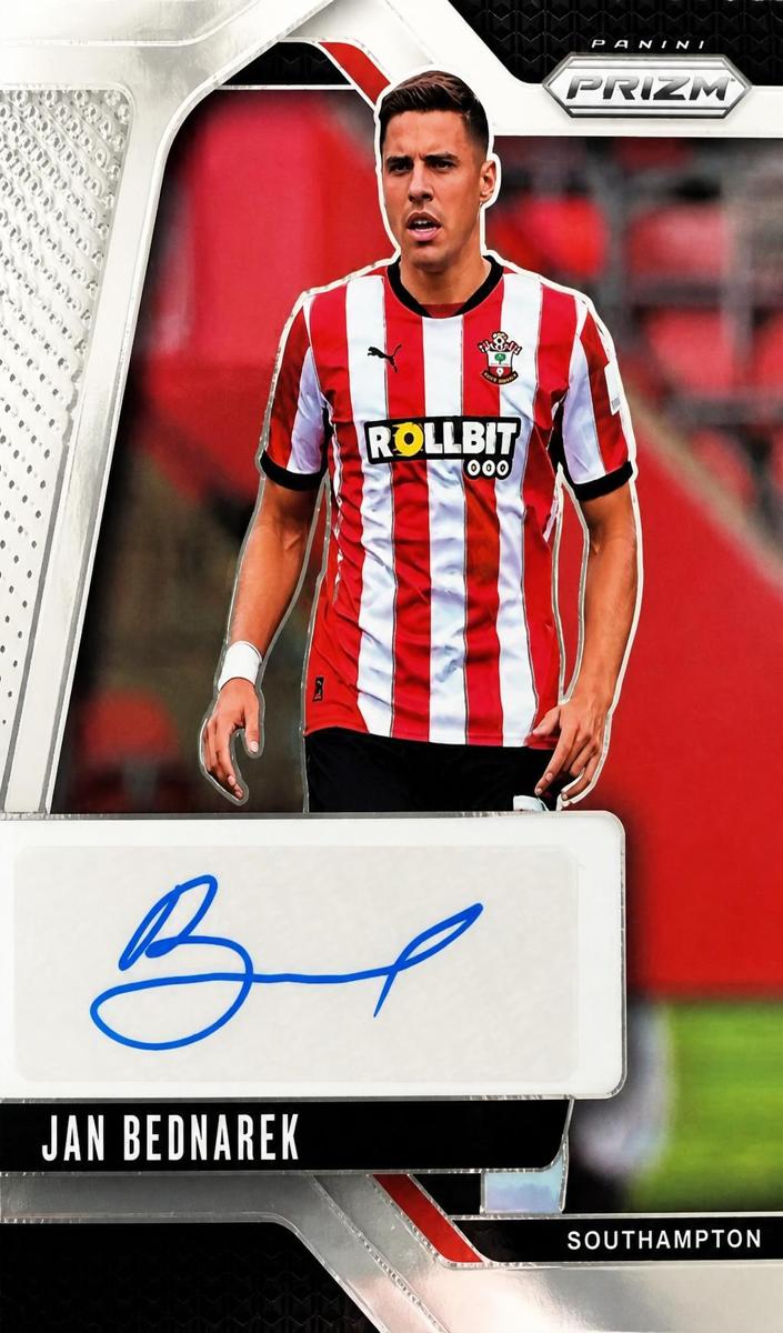 2024 Panini Prizm Premier League Jan Bednarek [Red Stars] #S-JB card