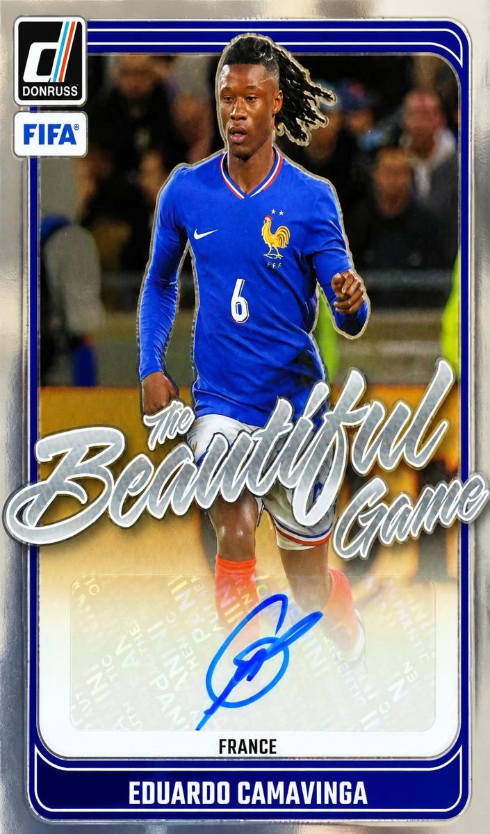 2024 Panini Donruss Eduardo Camavinga #BG-EC card