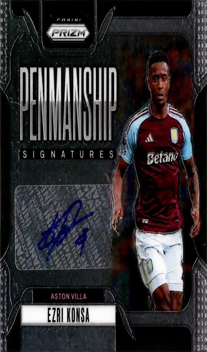 2024 Panini Prizm Premier League Ezri Konsa [Gold] #P-EK card