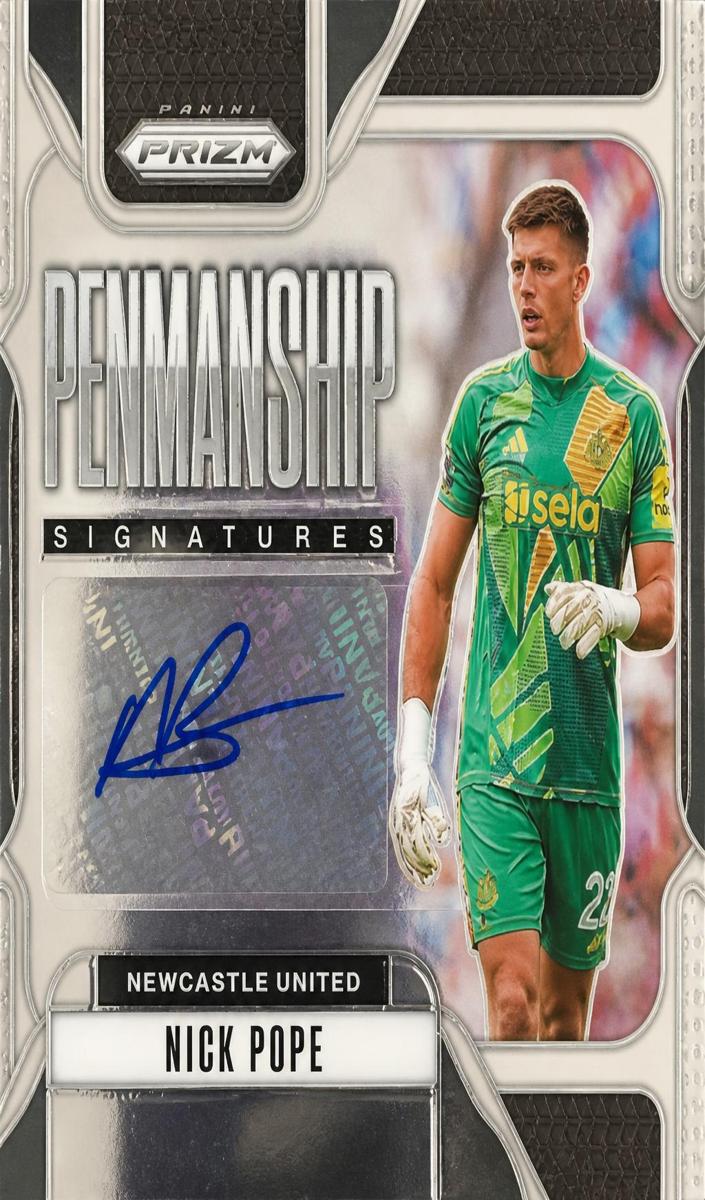 2024 Panini Prizm Premier League Nick Pope #P-NP card