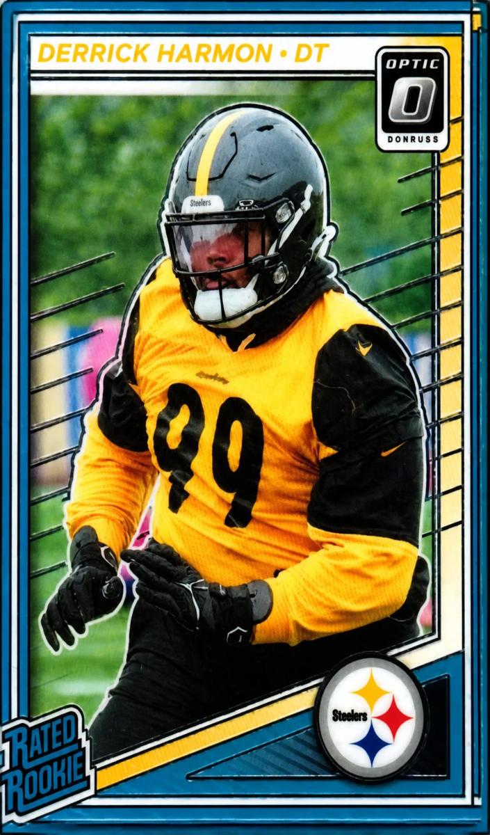 Derrick Harmon 2025 Donruss Optic Football card