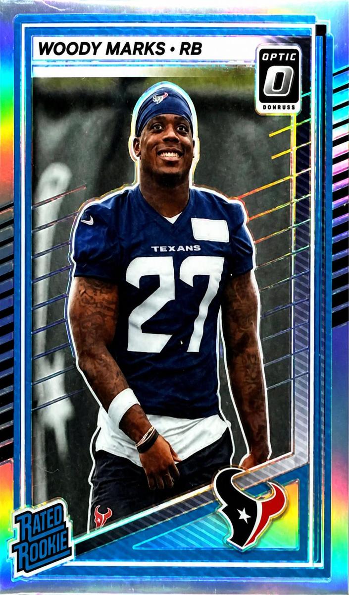 Woody Marks 2025 Donruss Optic Football card