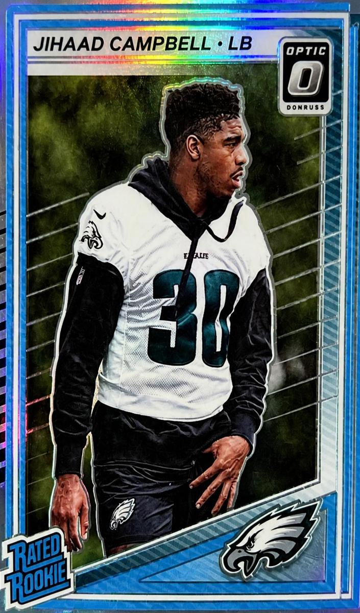 Jihaad Campbell 2025 Donruss Optic Football card