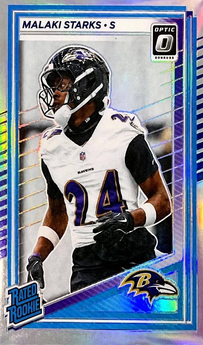 Malaki Starks 2025 Donruss Optic Football card