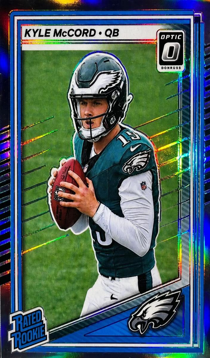 Kyle McCord 2025 Donruss Optic Football card