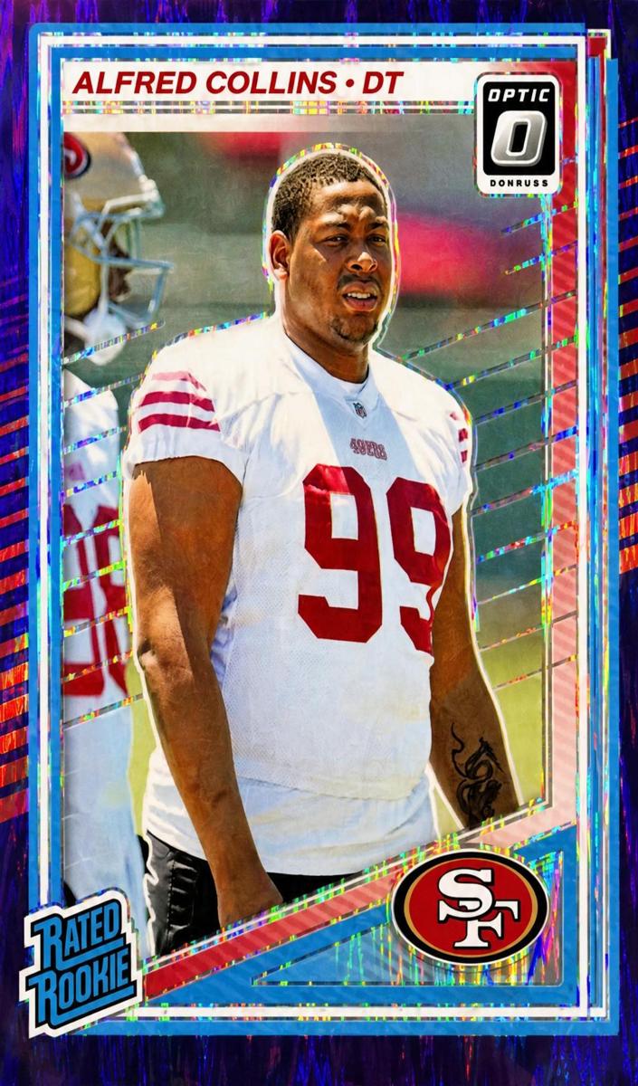 Alfred Collins 2025 Donruss Optic Football card