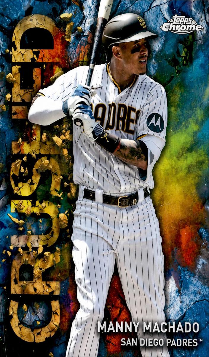 2023 Topps Chrome Update Manny Machado #C-17 card