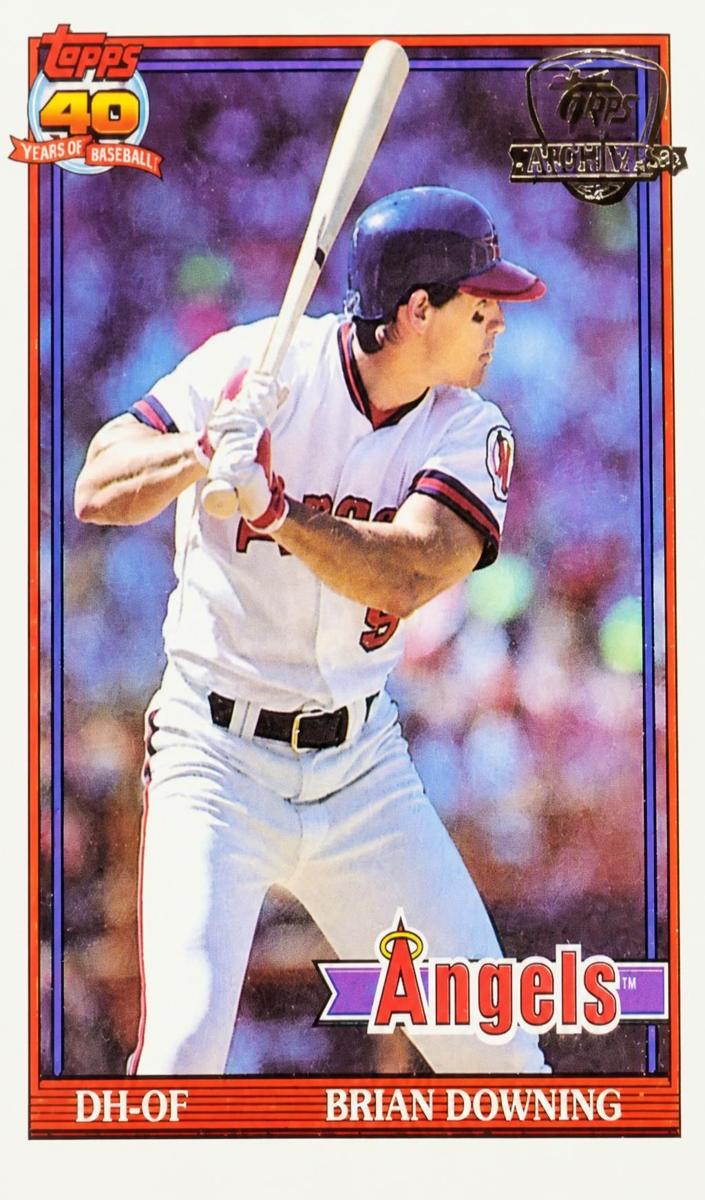 1991 Brian Downing #255