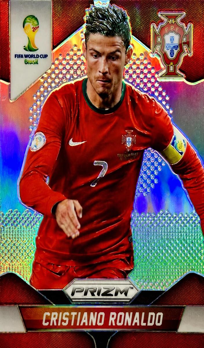 2014 Panini Prizm World Cup Cristiano Ronaldo [Silver] #161 card