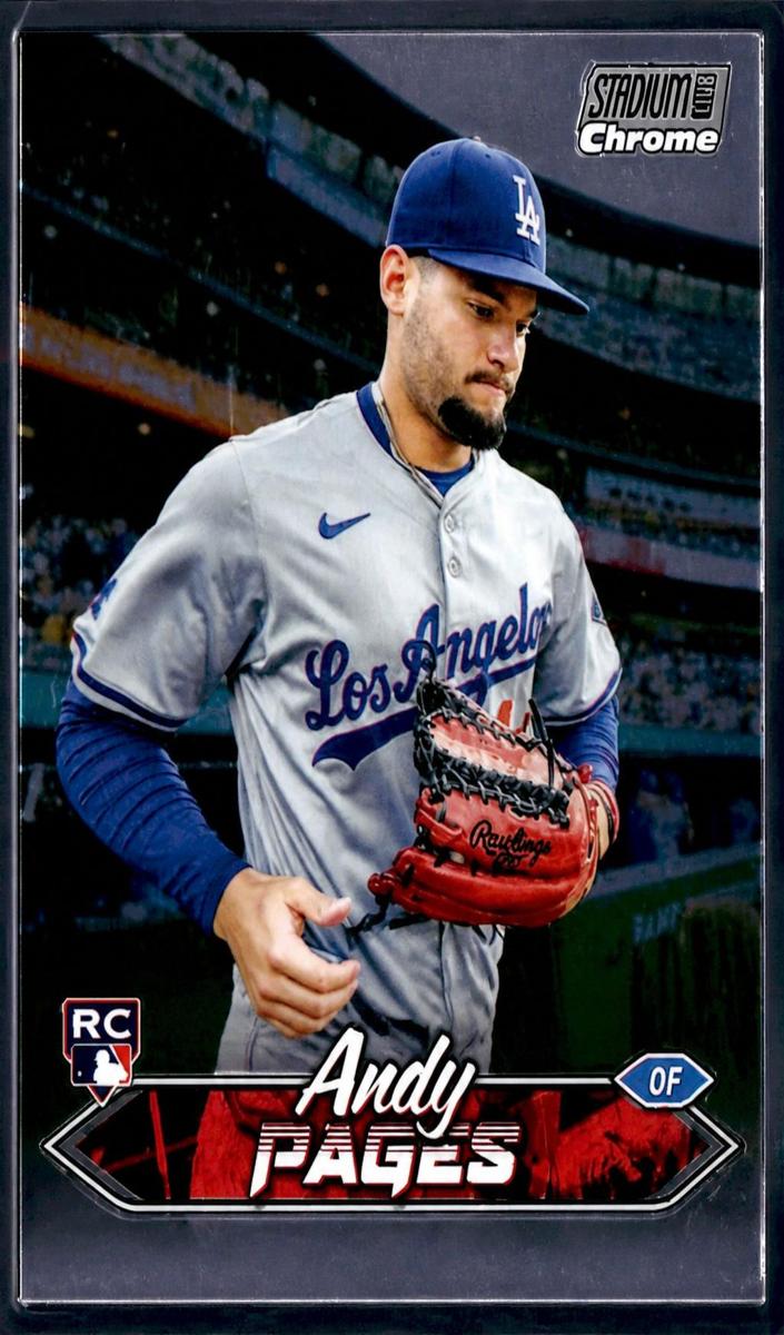 Andy Pages 2024 Stadium Club card