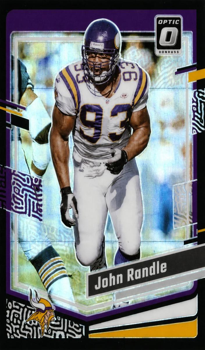 John Randle 2023 Donruss Optic Football card