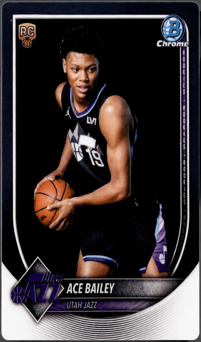 Ace Bailey 2025 Bowman Basketball card